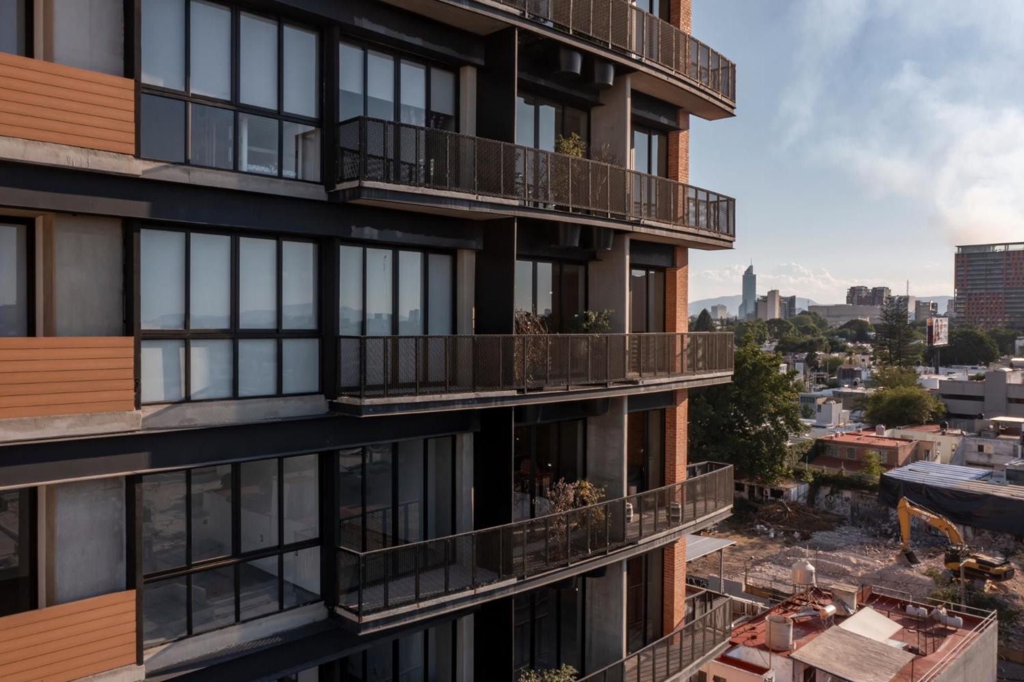 Galeria Flat Rooftop Pool Witgdl Гуадалахара Екстериор снимка