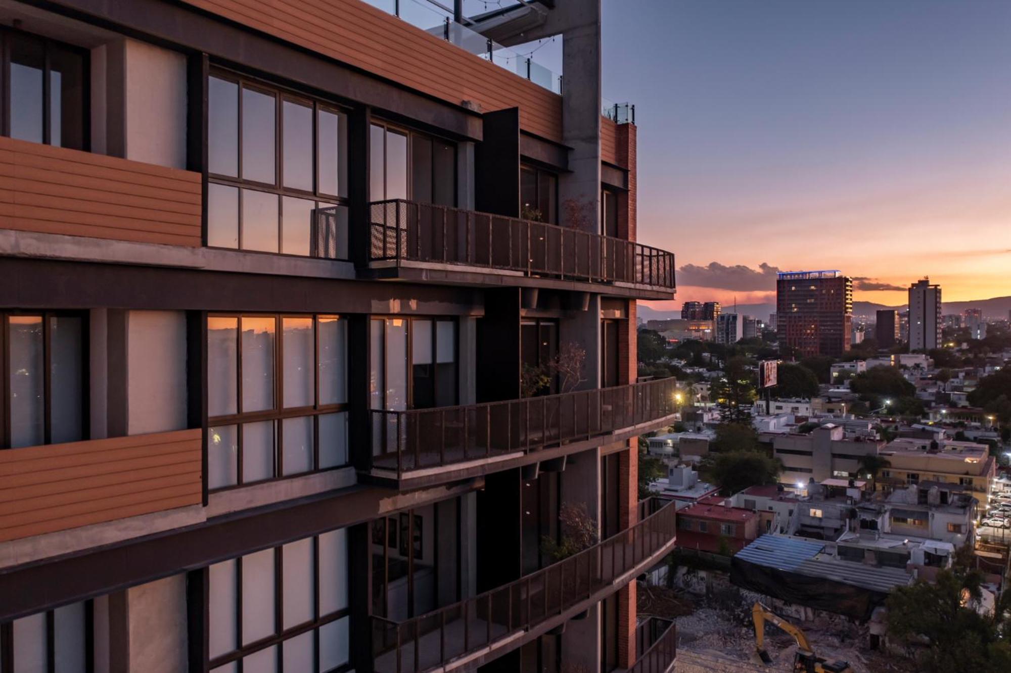 Galeria Flat Rooftop Pool Witgdl Гуадалахара Екстериор снимка